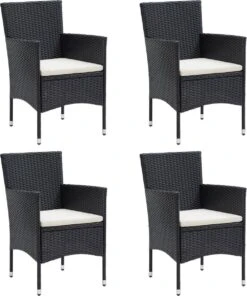 VidaXL 5-delige Tuinset Met Kussens Zwart -Tuin- En Buitenwinkels 1000x1200 2