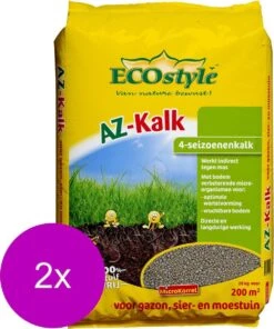 Ecostyle Az-Kalk 200 M2 - Kalk - 2 X 20 Kg -Tuin- En Buitenwinkels 1000x1200 9