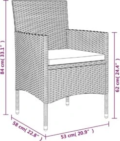 VidaXL 7-delige Tuinset Met Kussens Grijs En Zwart 14 VidaXL 7-delige Tuinset Met Kussens Grijs En Zwart -Tuin- En Buitenwinkels 1024x1200