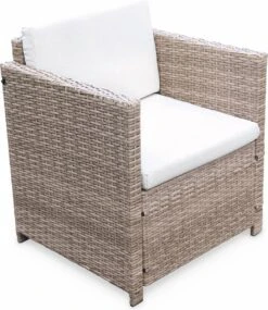Alice's Garden Loungeset Perugia - 4 Plaatsen - Kleine Tuinset - Wicker - Naturel/beige -Tuin- En Buitenwinkels 1040x1200 2