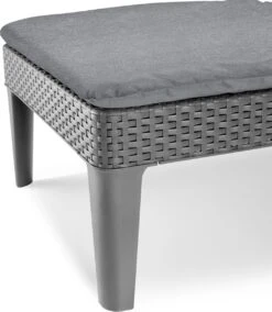 Allibert Jaipur Ligbed - 58x187,5x29 Cm - Grafiet -Tuin- En Buitenwinkels 1042x1200