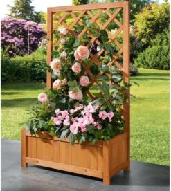 Parkside Plantenbak Met Klimrek 60 X 28 X 100cm -Tuin- En Buitenwinkels 1073x1200