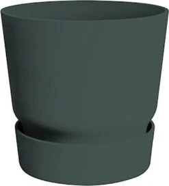 Elho Greenville Rond 30 - Grote Bloempot Voor Buiten - Gemaakt Van Gereycled Plastic - Ø 29.5 X H 27.8 Cm - Blad Groen -Tuin- En Buitenwinkels 1090x1200 2