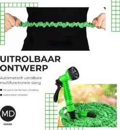Uitrekbare Tuinslang Tot 15 Meter Van MD-goods ® - Tuinsproeier - Tuin Besproeien - Waterslang - Sproeikop - Groen - Flexibel Elastisch 11 Uitrekbare Tuinslang Tot 15 Meter Van MD-goods ® - Tuinsproeier - Tuin Besproeien - Waterslang - Sproeikop - Groen - Flexibel Elastisch -Tuin- En Buitenwinkels 1114x1200 4