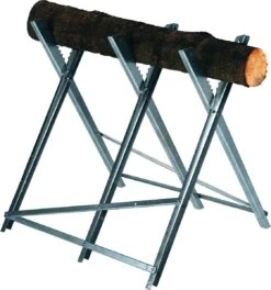 Einhell-kettingzaagstandaard (max. 150 Kg - Verzinkte Metalen Hoekprofielen - Extra Dwarsbalken - Tanden Voorkomen Verdraaiing Van Het Hout - 3 Werkhoogtes - Inklapbaar) -Tuin- En Buitenwinkels 1121x1200 2