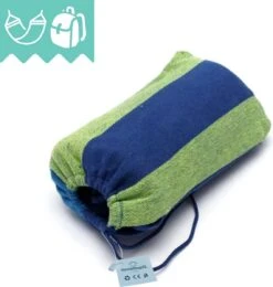 Dubbele Hangmat Blauw - 1 Of 2 Persoons - Lig Oppervlak 190x150cm - Lengte 260cm 14 Dubbele Hangmat Blauw - 1 Of 2 Persoons - Lig Oppervlak 190x150cm - Lengte 260cm -Tuin- En Buitenwinkels 1138x1200