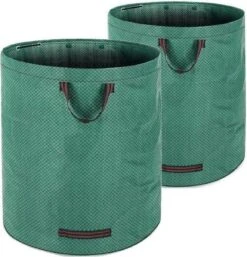 Gardebruk Tuinafvalzak - 2 Stuks 280L – 77x67cm/Opvouwbaar - Groen -Tuin- En Buitenwinkels 1155x1200 2