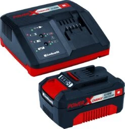 Einhell Accu Kettingzaag GE-LC 18 Li Kit (1x3,0Ah) Power X-Change (Li-Ion - 18 V - 25 Cm Zwaardlengte - 23 Cm Snijlengte - Terugslagbescherming - Kettingvangbout - Incl. 3,0 Ah Accu En Lader) -Tuin- En Buitenwinkels 1164x1200