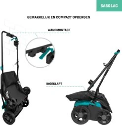 VONROC Elektrische Verticuteermachine - Gazonbeluchter – 1300W – Maaibreedte 320 Mm – 4 Dieptestanden (12/9/6/3 Mm) – Incl. 35L. Opvangbak -Tuin- En Buitenwinkels 1170x1200 1