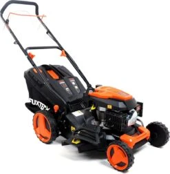 FUXTEC Grasmaaier Benzine - 46cm - Zelfrijdend / Zelftrekkend / Achterwielaandrijving - Mulchfunctie - Opvangbak 50L - FX-RM4646 -Tuin- En Buitenwinkels 1174x1200 3