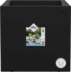 Elho Vivo Next Vierkant 40 - Plantenbak Voor Binnen & Buiten - Ø 39.0 X H 37.9 Cm - Zwart/Living Black -Tuin- En Buitenwinkels 1176x1200 11