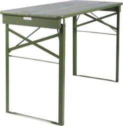 MaximaVida Inklapbare Biertafel Berlijn 120 X 50 Cm Olijfgroen - FSC Hout