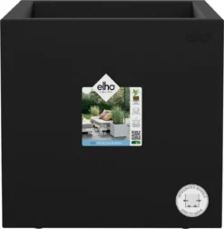 Elho Vivo Next Vierkant 30 - Plantenbak Voor Binnen & Buiten - Ø 29.5 X H 29.5 Cm - Zwart/Living Black -Tuin- En Buitenwinkels 1176x1200 8