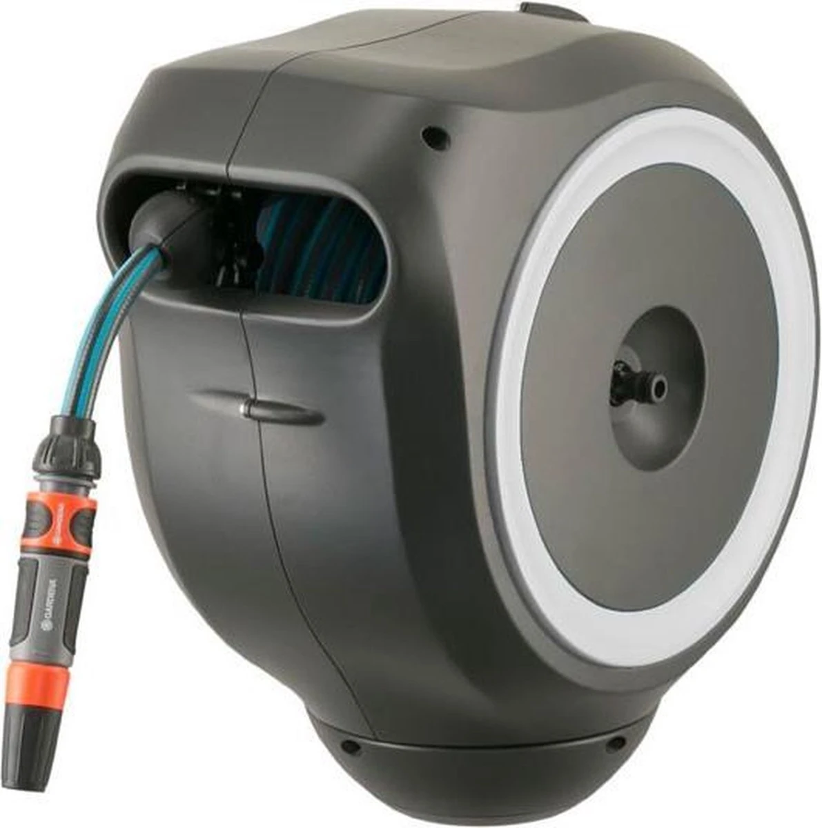 GARDENA - Wandslangenbox RollUp M/L Wit - 25 Meter Slang 2 GARDENA - Wandslangenbox RollUp M/L Wit - 25 Meter Slang - Afbeelding 2