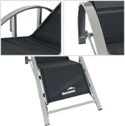 MaxxGarden Ligbed Set - 2 Stuks Zwart - Met Tafel - Sun Loungers - Loungebed 10 MaxxGarden Ligbed Set - 2 Stuks Zwart - Met Tafel - Sun Loungers - Loungebed -Tuin- En Buitenwinkels 1195x1200