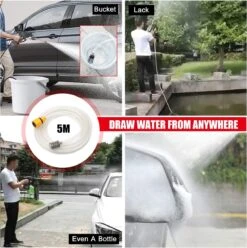 BOTC Universal Hogedrukreiniger - Draagbaar - Auto Wasmachine - Hogedrukreiniger -Tuin- En Buitenwinkels 1196x1200 6