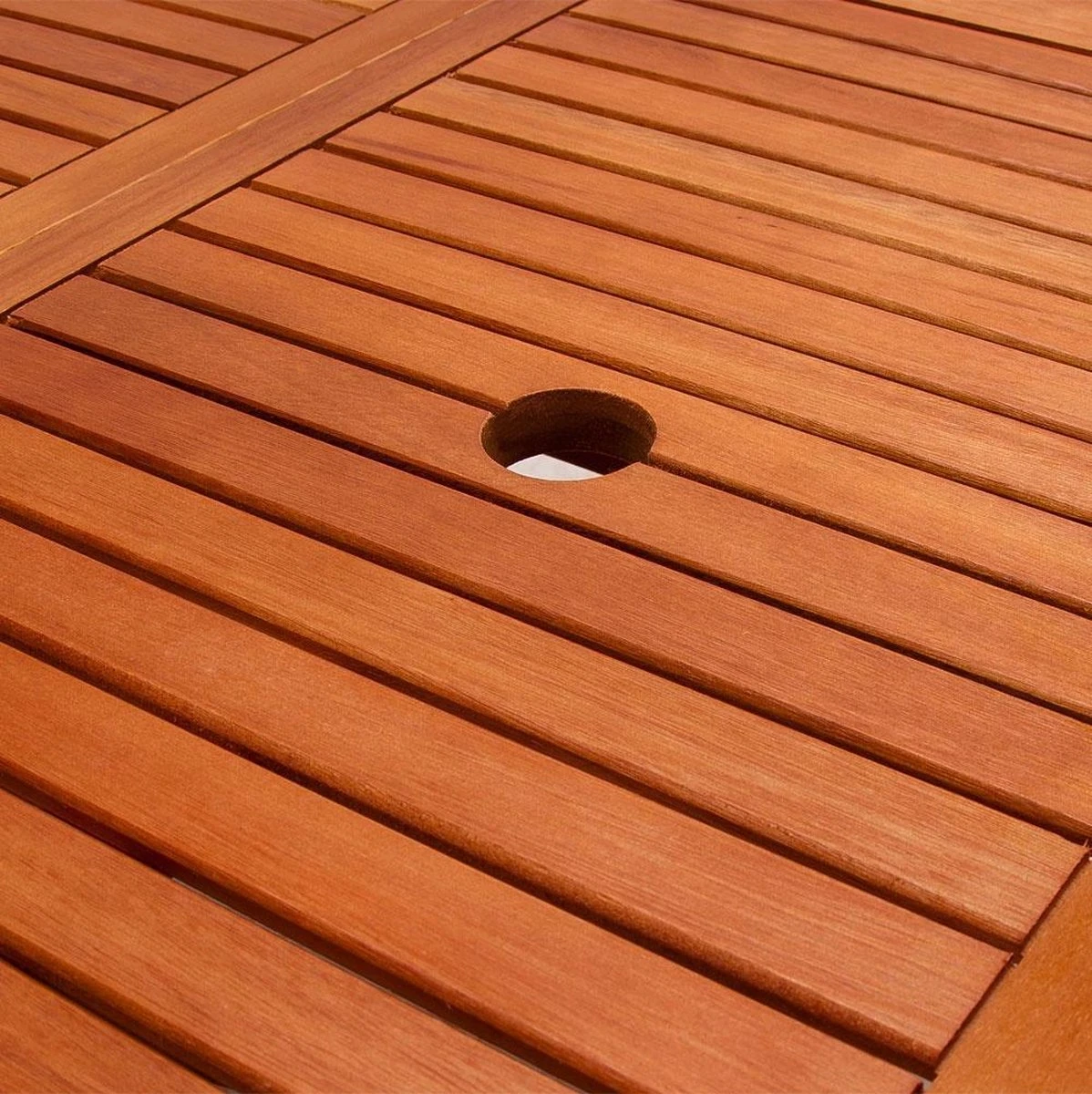 Merkloos Tuintafel Acaciahout - 160x85x75cm - FSC-gecertificeerd 4 Merkloos Tuintafel Acaciahout - 160x85x75cm - FSC-gecertificeerd - Afbeelding 4