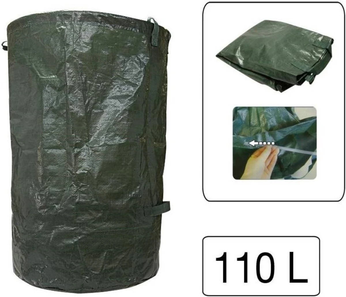 Benson Tuinafval Zak Heavy Duty 110 Liter – 70x45cm | Puinzak | Grote Zak Voor Het Opslaan Van Bladeren Takken En Afval 7 Benson Tuinafval Zak Heavy Duty 110 Liter – 70x45cm | Puinzak | Grote Zak Voor Het Opslaan Van Bladeren Takken En Afval - Afbeelding 7