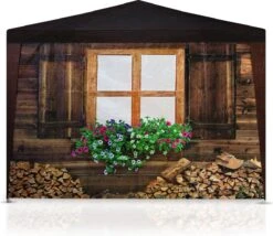 Casaria Apres-Ski Hut Party Tent - 18m² - 3x6m Met 6 Zijpanelen -Tuin- En Buitenwinkels 1200x1038