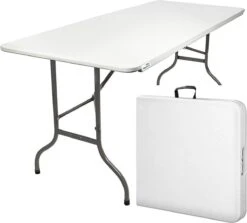 MaxxGarden Klaptafel - Inklapbare Tafel - Opvouwbare Tuintafel - Weerbestendig - Inclusief Handvat - 180x70x74 -Tuin- En Buitenwinkels 1200x1085 1