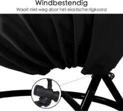 Beschermhoes Hangstoel Egg - Waterproof - Universeel Model - Hoes Van Egg Chair - Waterdichte Beschermer Voor Egg Stoel Met Standaard 10 Beschermhoes Hangstoel Egg - Waterproof - Universeel Model - Hoes Van Egg Chair - Waterdichte Beschermer Voor Egg Stoel Met Standaard -Tuin- En Buitenwinkels 1200x1085