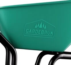 Gardebruk Kruiwagen 100 L - Kunststof Kuip – Tot 150KG Groen -Tuin- En Buitenwinkels 1200x1099 3