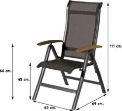 Hartman Alice Verstelbare Tuinstoel - Grijs 14 Hartman Alice Verstelbare Tuinstoel - Grijs -Tuin- En Buitenwinkels 1200x1100 1