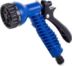 Uitrekbare Tuinslang Tot 15 Meter - Tuinsproeier Met 7 Verschillende Standen - Tuin Besproeien - Sproeikop - Blauw - Flexibel Elastisch -Tuin- En Buitenwinkels 1200x1112 2