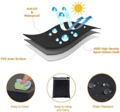 BOTC Tuinbank Beschermhoes - Beschermhoes Voor Hoekbank - Premium Tuinbank Beschermhoes - L-vorm - 300/98 X 300/98 X 70cm - Zwart 12 BOTC Tuinbank Beschermhoes - Beschermhoes Voor Hoekbank - Premium Tuinbank Beschermhoes - L-vorm - 300/98 X 300/98 X 70cm - Zwart -Tuin- En Buitenwinkels 1200x1115