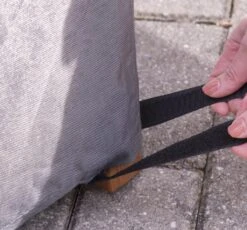 Weersbestendige Beschermhoes Loungeset / Tuinset (met Hoge Tafel) | 260 X 260 X 95 Cm | Premium | Waterproof | TÜV Rheinland Gecertificeerd | Hoes Voor Tuin | Waterdicht | Solution Dyed (verkleuring Onmogelijk) | Grijs / Antraciet -Tuin- En Buitenwinkels 1200x1119