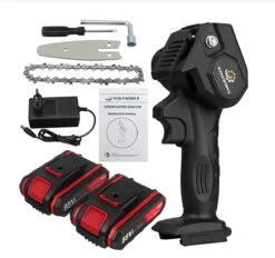 Violeworks® Accu Kettingzaag - Snoeizaag - Mini Kettingzaag - Handkettingzaag - Ook Voor Makita - Elektrische Kettingzaag - Elektrische Snoeischaar - Op Batterij - 2900 MAh - 1080W - 88V -Tuin- En Buitenwinkels 1200x1128 4