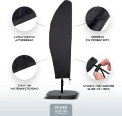 Power Goods Parasolhoes XXL Voor Zweefparasol – Parasolhoes Met Rits En Stok – Parasolhoes Staande Parasol – Tuinmeubelhoezen – Beschermhoes Zweefparasol – Waterproof – Anti-UV – 280 X 81 Cm 13 Power Goods Parasolhoes XXL Voor Zweefparasol – Parasolhoes Met Rits En Stok – Parasolhoes Staande Parasol – Tuinmeubelhoezen – Beschermhoes Zweefparasol – Waterproof – Anti-UV – 280 X 81 Cm -Tuin- En Buitenwinkels 1200x1135