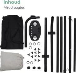 Vita5 Hangmat Met Standaard – 2 Persoons – Incl. Bekerhouder – 205kg Draaggewicht – Grijs 18 Vita5 Hangmat Met Standaard – 2 Persoons – Incl. Bekerhouder – 205kg Draaggewicht – Grijs -Tuin- En Buitenwinkels 1200x1157 7