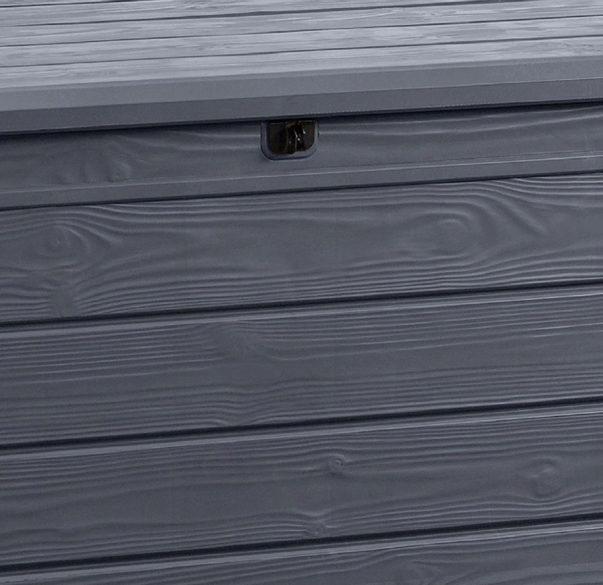 Keter Brightwood Opbergbox - 455L - 145x69,7x60,3 Cm - Grafiet 7 Keter Brightwood Opbergbox - 455L - 145x69,7x60,3 Cm - Grafiet - Afbeelding 7