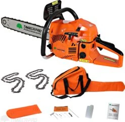 TIMBERPRO - Kettingzaag – Benzine - 62 Cc - Zwaardlengte 50 Cm - Transportzak - 2e Ketting 11 TIMBERPRO - Kettingzaag – Benzine - 62 Cc - Zwaardlengte 50 Cm - Transportzak - 2e Ketting -Tuin- En Buitenwinkels 1200x1165 4