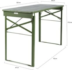 MaximaVida Inklapbare Biertafel Berlijn 120 X 50 Cm Olijfgroen - FSC Hout -Tuin- En Buitenwinkels 1200x1166 1