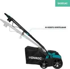 VONROC Elektrische Verticuteermachine - Gazonbeluchter – 1300W – Maaibreedte 320 Mm – 4 Dieptestanden (12/9/6/3 Mm) – Incl. 35L. Opvangbak -Tuin- En Buitenwinkels 1200x1174 4