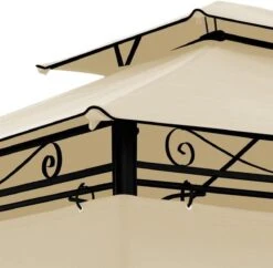 El Jardin - Partytent - 4x3 - Waterdicht Dak - Wanden - Beige Paviljoen -Tuin- En Buitenwinkels 1200x1176 1