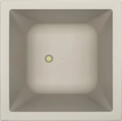 Elho Vivo Structure Finish Vierkant 40 - Plantenbak Voor Binnen & Buiten - Ø 39 X H 41 - Grijs/Warm Grijs -Tuin- En Buitenwinkels 1200x1188 4