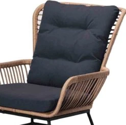 BUITEN Living Dex Wicker Loungestoel Tuin | Wicker + Aluminium | Bamboe Antraciet -Tuin- En Buitenwinkels 1200x1192 1