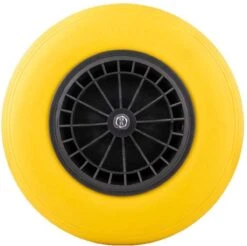 Merkloos Kruiwagenwiel Anti Lek - 4.80/4.00-8 - Massief PU Band - Lekvrij Wiel Met 130mm As - Kruiwagenband 4.80/400 Voor Kruiwagen -Tuin- En Buitenwinkels 1200x1196 3