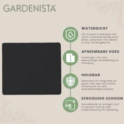 Gardenista Stoelkussen - Waterbestendige Tuinkussens Voor Binnen En Buiten - Zitkussen Met Lint - Kussens Voor Tuinstoel 10 Gardenista Stoelkussen - Waterbestendige Tuinkussens Voor Binnen En Buiten - Zitkussen Met Lint - Kussens Voor Tuinstoel -Tuin- En Buitenwinkels 1200x1198 10