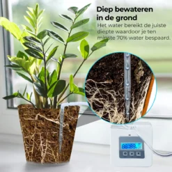 Automatisch Bewateringssysteem Voor Kamerplanten Met Pomp – Waterdruppelaar – Watergeefsysteem– Planten Watergever -Tuin- En Buitenwinkels 1200x1198 22