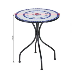 Merkloos Mozaïek Bistroset Neptun - 3-delig -Tuin- En Buitenwinkels 1200x1198 8