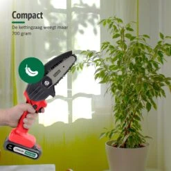 Mardin Mini Kettingzaag - Snoeizaag - Kettingzaag - Kettingzaag Electrisch Met 2 Accu - Inclusief Koffer - 1 Extra Accu - Rood -Tuin- En Buitenwinkels 1200x1199 14