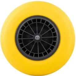 Merkloos Kruiwagenwiel Anti Lek - 4.80/4.00-8 - Massief PU Band - Lekvrij Wiel Met 130mm As - Kruiwagenband 4.80/400 Voor Kruiwagen -Tuin- En Buitenwinkels 1200x1200 1112