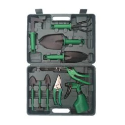 Merkloos 10-Delige Tuingereedschap Set Inclusief Opbergkoffer - Tuinierset - Tuinsetje - Gereedschap Voor Tuin - Tuinschaar - Tuinschepje - Bloemenschaar - Voegenkrabber - Plantenspuit - Grasschaar - Bloemenschep - Tuinhark -Tuin- En Buitenwinkels 1200x1200 1121