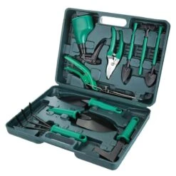 Merkloos 10-Delige Tuingereedschap Set Inclusief Opbergkoffer - Tuinierset - Tuinsetje - Gereedschap Voor Tuin - Tuinschaar - Tuinschepje - Bloemenschaar - Voegenkrabber - Plantenspuit - Grasschaar - Bloemenschep - Tuinhark -Tuin- En Buitenwinkels 1200x1200 1123