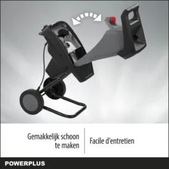 Powerplus POWEG5011 Elektrische Hakselaar Versnipperaar - 2400W - Max. Ø40mm - Incl. Duwstok, Wielen En 50L Opvangzak - Heggen, Bomen En Haag - Tuinonderhoud -Tuin- En Buitenwinkels 1200x1200 1222