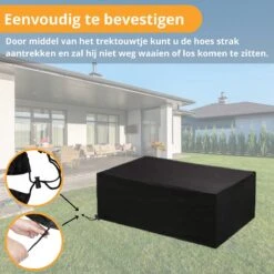 Beschermhoes Tuinmeubelen - Tuintafel - Loungeset - Tuinset - 213x132x74 Cm -Tuin- En Buitenwinkels 1200x1200 125